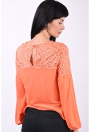 Bluza Dama Vila Vimonique Light Peach